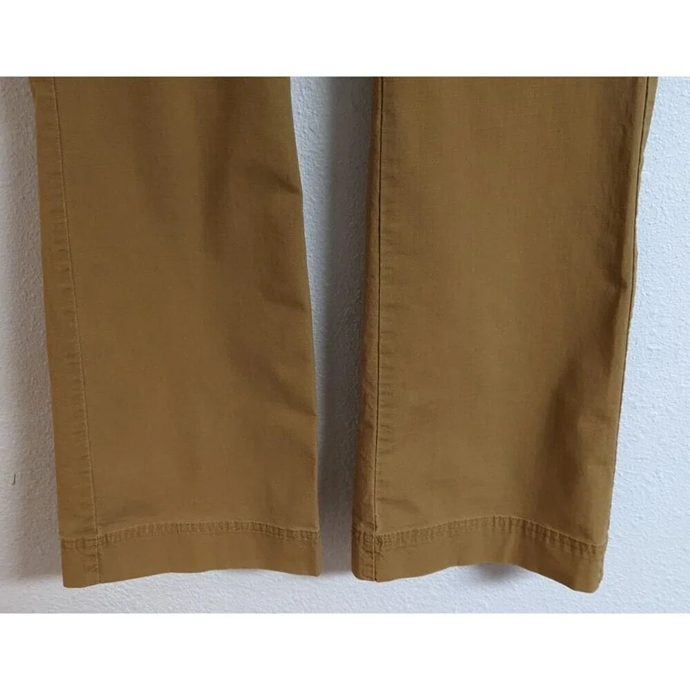 Women's COLUMBIA Cotton Stretch Cargo Flared Leg Pants Hiking Outdoor SZ 4